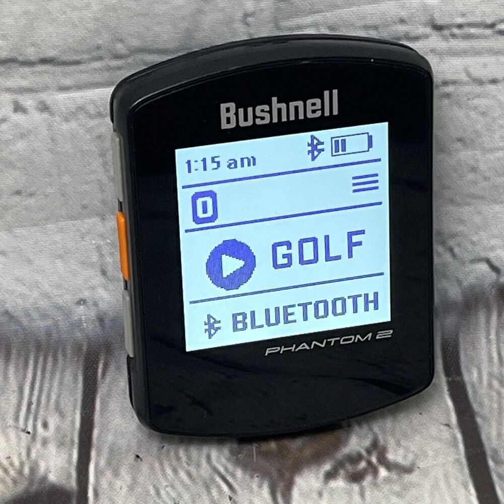 Bushnell Phantom 2 Golf GPS Range Finder Black Magnetic